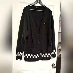 VANS Lowcheck Cardigan Sweater